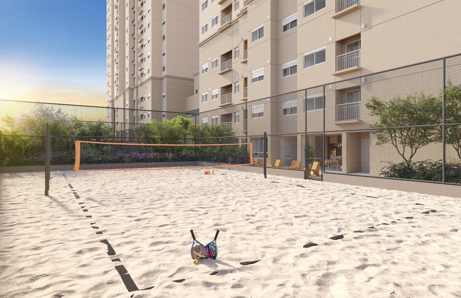 Quadra recreativa
